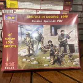 ICM NIB ICM MODEL KIT #35161 CONFLICT IN KOSOVO, 1999 RUSSIAN SPETSNAZ VDV