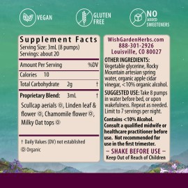 Wishgarden Sleepy Nights Suplemento Natural Para Embarazo