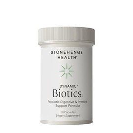 Stonehenge Health Probiotics 55 Billion CFU - 16 Strains, Prebiotic, Synbiotics Dynamic Biotics - Lactobacillus Acidophilus, Delayed Release, Shelf St