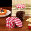 Angoily 40 Pcs 63 mm Mason Jar Lids, Leak Proof