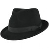 Elegant 100% Wool Trilby Hat Waterproof & Crushable Handmade with