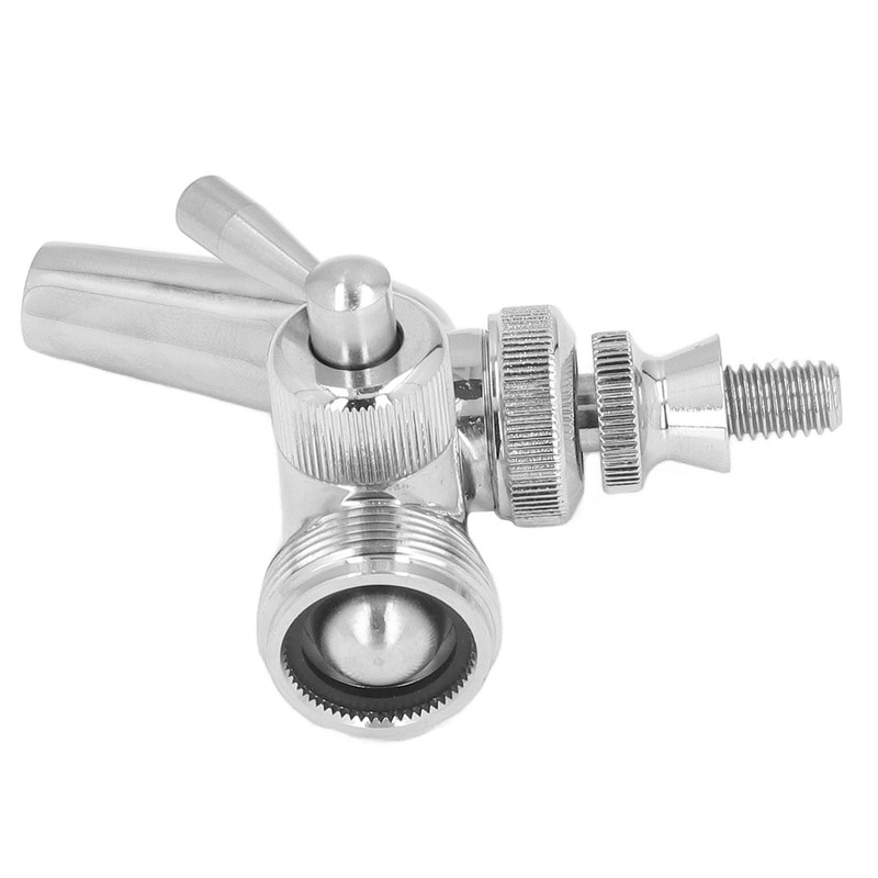 Beer Flow Control Faucet Stainless Steel Beer Tap with Dust