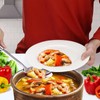 Serving Spoons Large, Stainless Steel Kitchen Utensils Set, 3-Piece Cooking