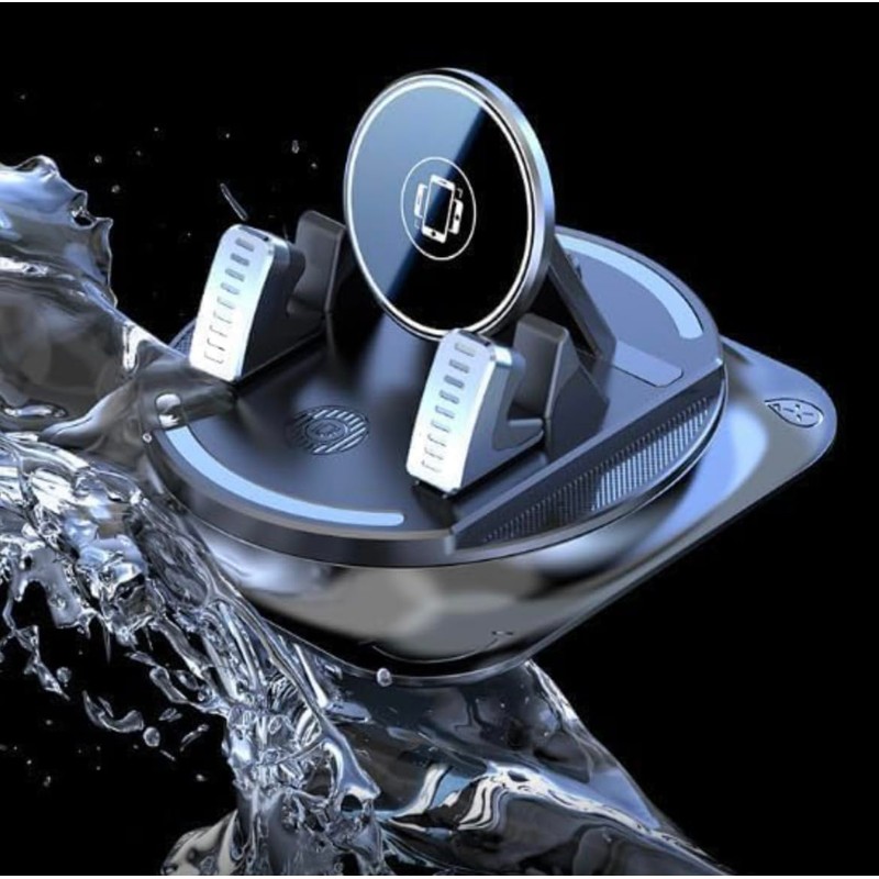 New 360°Dashboard Car Phone Holder,Dashboard Phone Holder with Vacuum Suction