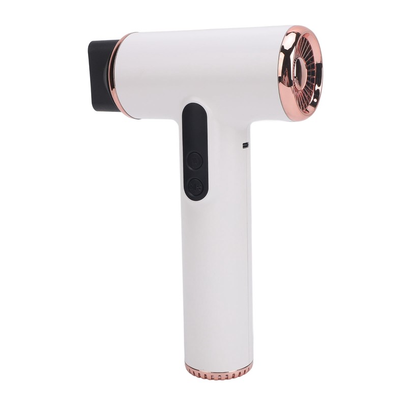Cordless Hair Dryer 3 Speeds 3 Temp USB Rechargeable Portable
