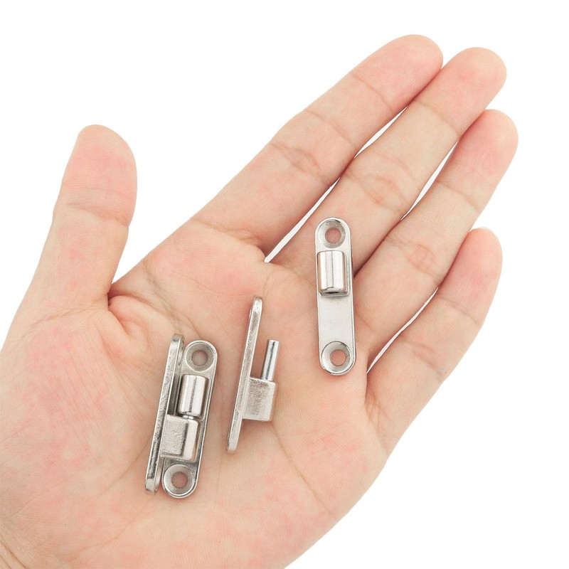 ITROLLE 4PCS Silver CL231-3 Barrel Style Detachable Hinges Gate Hinge