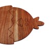Affinity Decor Easter Egg Shaped Wooden Serving Board, Wood Cutting