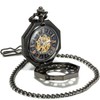 SEWOR Octagon Old School Style Hollow Arabic numerals Mechanical Hand