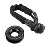 Bevinsee Heavy Duty Synthetic Soft Shackle Recovery Ring Kit, 1pc