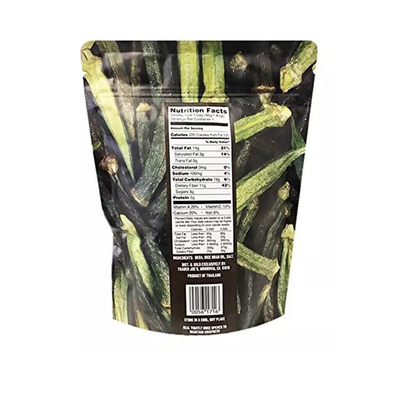 Trader Joe's 2 Pack Trader Joe's Crispy Crunchy Okra 1.4