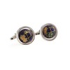 Globe Earth Really Spins Cufflinks with a Presentation Gift Box