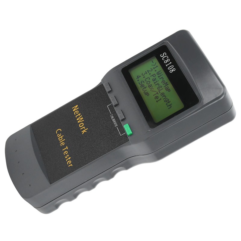SC‑8108 Internet Cable Checker RJ45 Internet Continuity Tester for Telecommunication