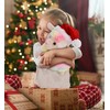 DolliBu Santa Rainbow Sheep Stuffed Animal Plush Toy - Super