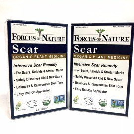 Forces of Nature 2 Pack (4mL Each) Forces of Nature Scar & Stretch Mark Roll-On Remedy EXP 2/26