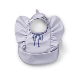 Elodie Details Baby Bib with Crumb Tray, Washable, Scandinavian Design, Waterproof, Lavender Love
