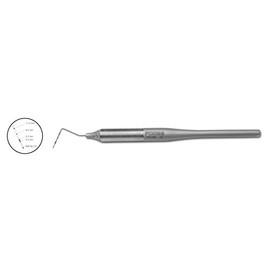 Pomee USA 716-538 Who Probe, Hollow Handle, 9.5mm Ultra Light