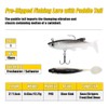 Soft Fishing Lures Pre-Rigged Soft Plastic Lures 10 Pack Jighead