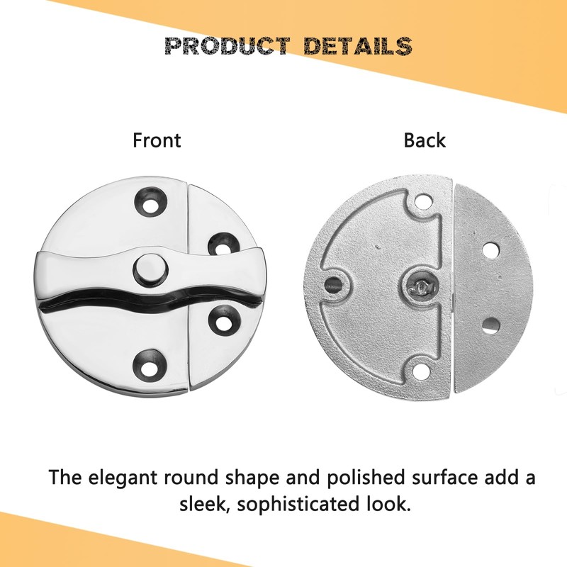 DIALESHU Heavy Duty Marine Boat Door Catch Latch 316 Stainless