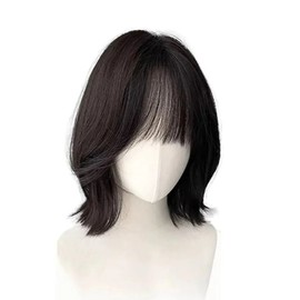 Women's short cut full wig fashion wig natural style women's wig (WFLOOX6) / 여성 숏컷 통가발 패션가발 자연스러운 스타일 여자가발 (WFLOOX6)