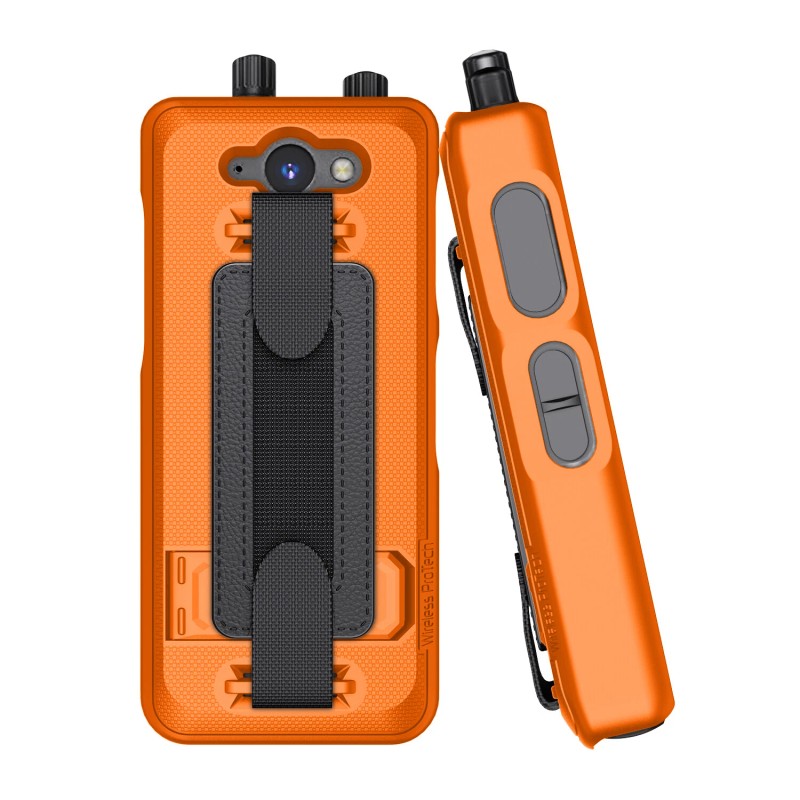 Wireless ProTech For Sonim XP5PLUS (XP5900) Shell Case with HandStrap
