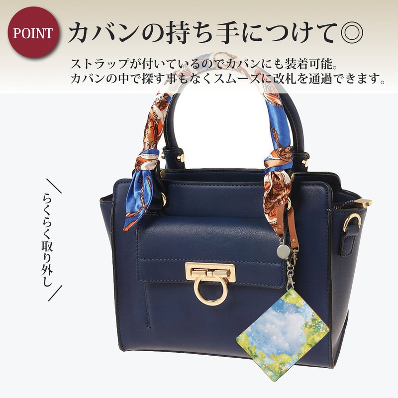Pretimo Photo Glitter Floral Flower Flower Bifold Reel Strap Pass