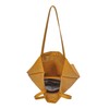 Olivia Tote (Mustard) | Vegan Leather Tote Bag for Women,