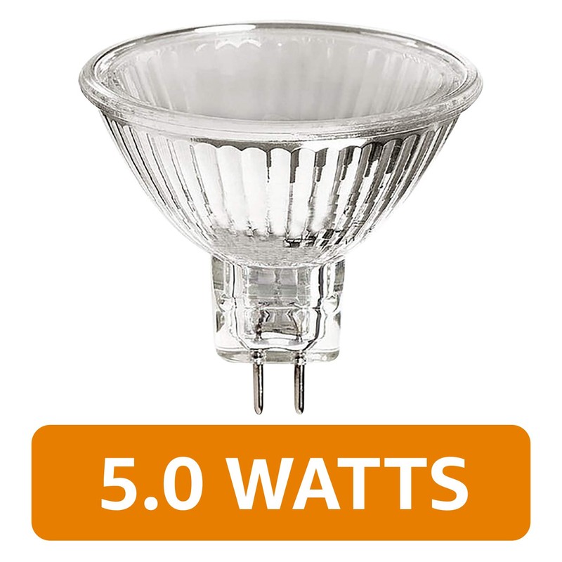 12Vmonster MR11 Halogen Spot Light Bulb Down Reflector Lamp 5W