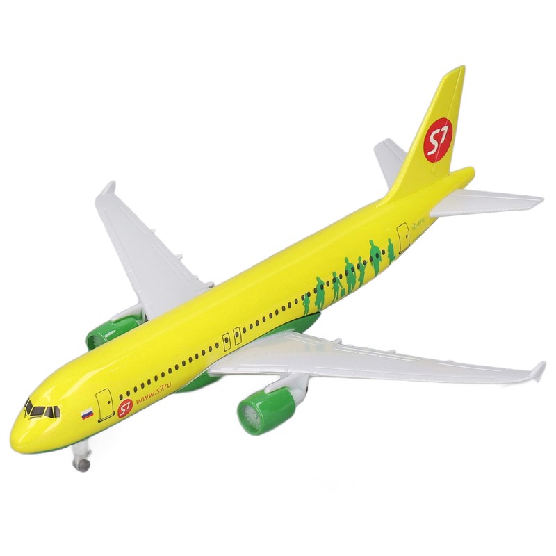 Aircraft Model Detachable Alighting Carriage Decoration Yellow Alloy Plane Model