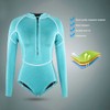 Adult Woman One Pieces Wet Type Keep Warm Snorkeling Diving