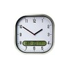 Lifemax Clear Time Day-Date Wall Clock