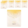Isa Knox Tervina AD Regenerating Gold Ampoule Mask, 1 Pack, 6 Packs / 이자녹스 테르비나 AD 리제너레이팅 골드 앰플 마스크, 1개입, 6개