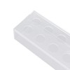 Acrylic Flower Vase Clear Rectangular Centerpiece Box Home Decoration for