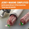 LEM Products Jerky Cannon with Nozzles and Brush, Backwoods Seasonings,