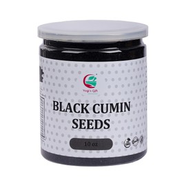 Black Cumin Seeds 10oz, Nigella Sativa, 100% Pure & Natural, Premium Quality Kalonji Seeds, Perfect for Seasoning, Cooking, Sprouting & Herbal Uses - By Yogi’s Gift®