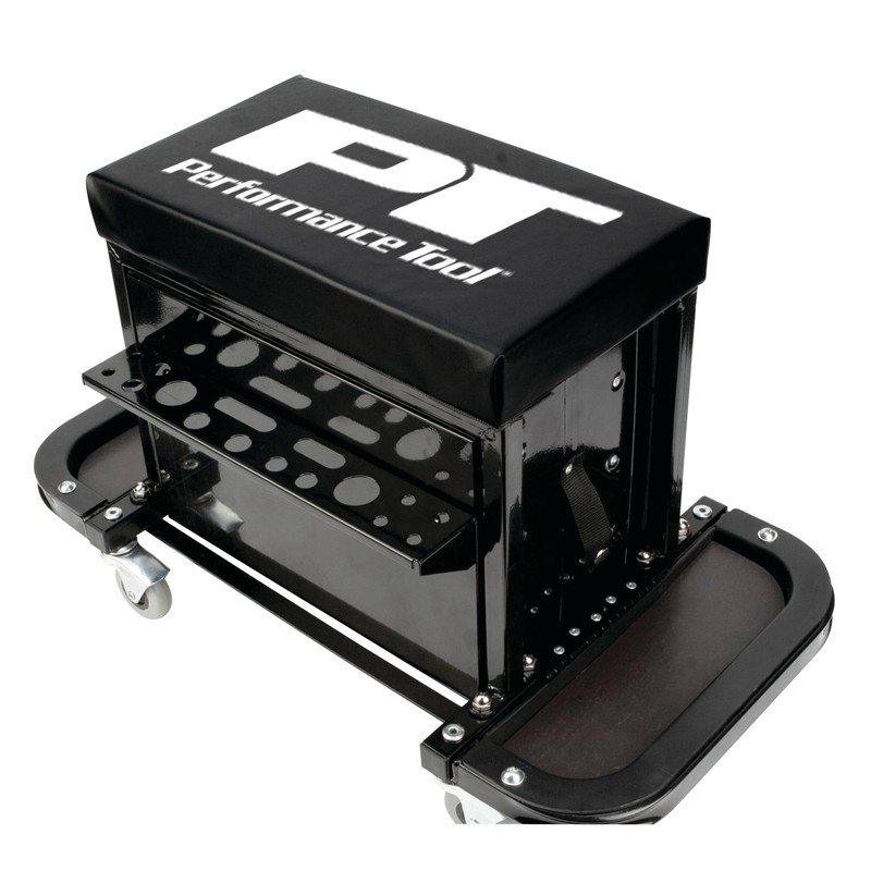 Performance Tool W85025 3-Drawer Rolling Tool Chest Seat With Magnetic