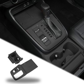 Silicone pad for Central Control for Honda CRV 2026 2025 2024 2023 Accessories Silicone Protective Cover for Interior Decoration of Gear Shift Cup Coasters Black