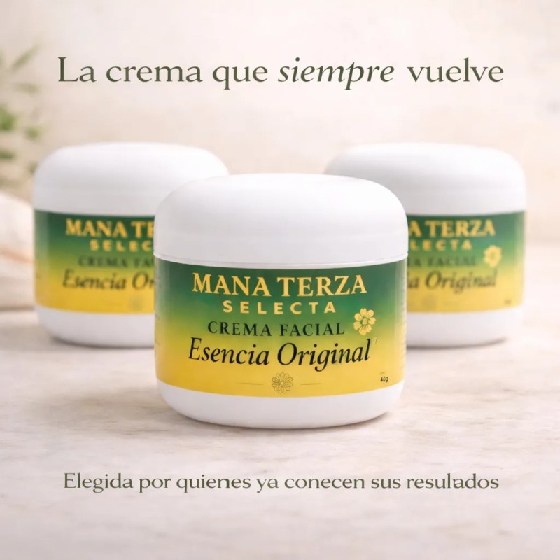 Crema Facial Mana Terza Selecta Aclarante Natural 40g Todo Tipo