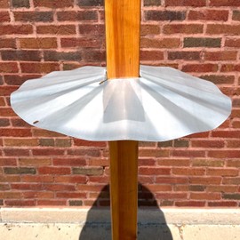 SB7GLV - 4X4 Disk Squirrel Baffle - Galvanized Finish - USA