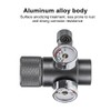 DONGKER Aquarium CO2 Pressure Reducer, Aquarium CO2 Pressure Regulator Valve,