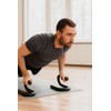 PMS Set of 2 Push Up Bars Comfortable Soft Grip