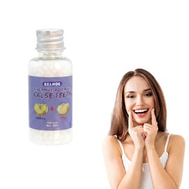 Dentaduras Temporales Kit de Reparaci?n de Dentaduras | Mejora la Apariencia, Conjunto Completo de Dientes, Sonrisa Más Radiante