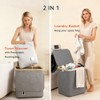 Towel Warmer & Laundry Basket 2-in-1, Foldable Towel Warmer for