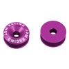 DNA MOTORING BQR-ZTL-9035-PP Bumper Trunk Quick Release Fastener Kit,Purple