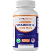 Vitamin B12 1000 mcg Fast Resolve Tablets, 2 Count, 60 Servings / 비타민 B12 1000 mcg 패스트 리졸브 정제, 2개, 60회분