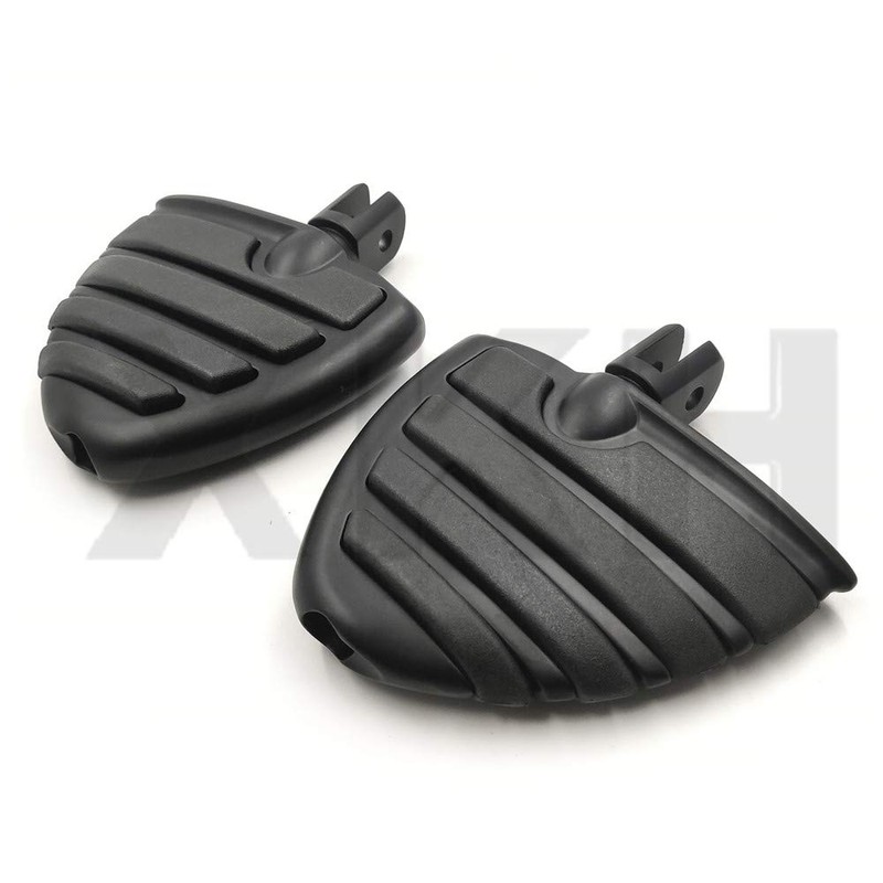 XKMT-Black Wing Mini Floorboards w/Adapters Compatible With Harley 2018-later FXBB