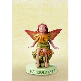 Fiebiger Floristik Marigold Flower Fairy 9cm Figurine