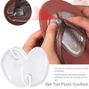 4 Pieces/2 Pairs Thong Sandal Cushions Pad Flip Flop Anti-Wear