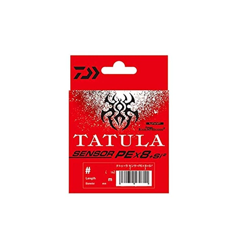 DAIWA PE Line UVF TATULA Sensor x 8+ Si2 17lb,
