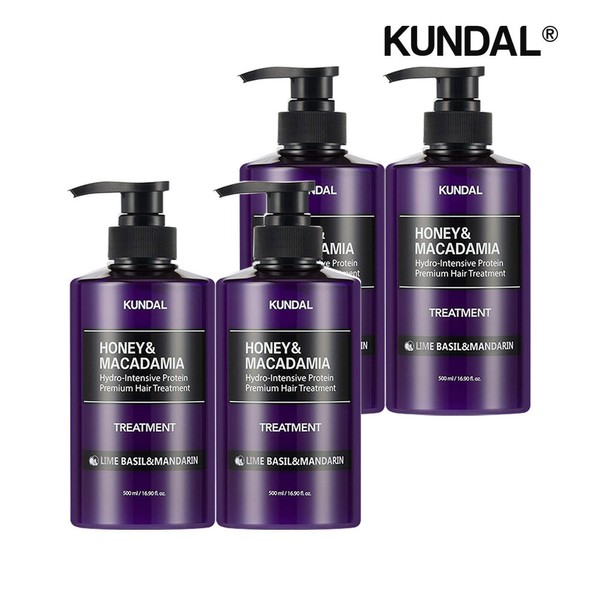 Kundal Honey &amp; Macadamia Protein Treatment Aroma Edition Lime Basil