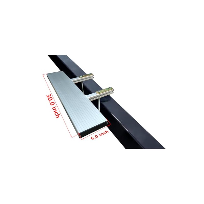 Brocraft Heavy Duty Aluminum Boat Trailer Steps 6" x 30"